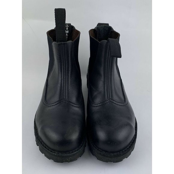 Lastrite‎ New Zealand Mens Black Leather Ankle Boot main image 5
